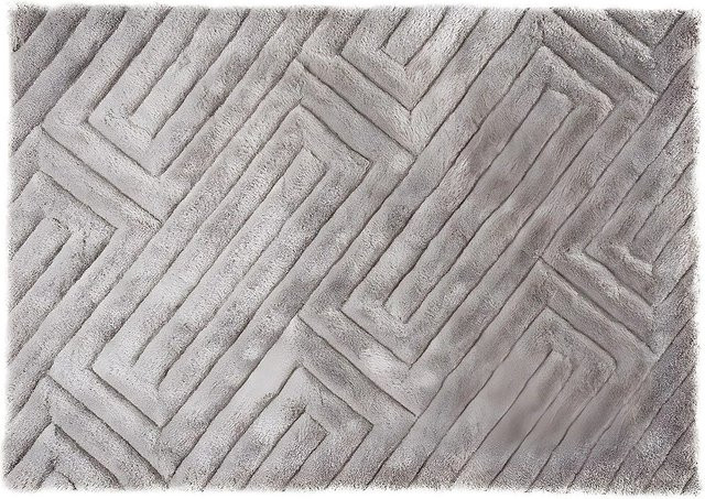 Vente-unique Wohnzimmerteppich Maze Grau B/T: 230 x 160 x 40 cm - Bild 1