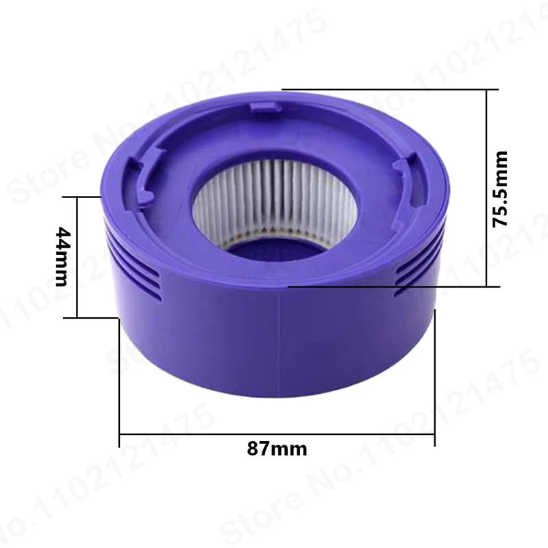 Dyson V8 und V7 kompatible Vorfilter und HEPA-Nachfilter als Ersatzset für Akku-Staubsaugerzubehör - Bild 2