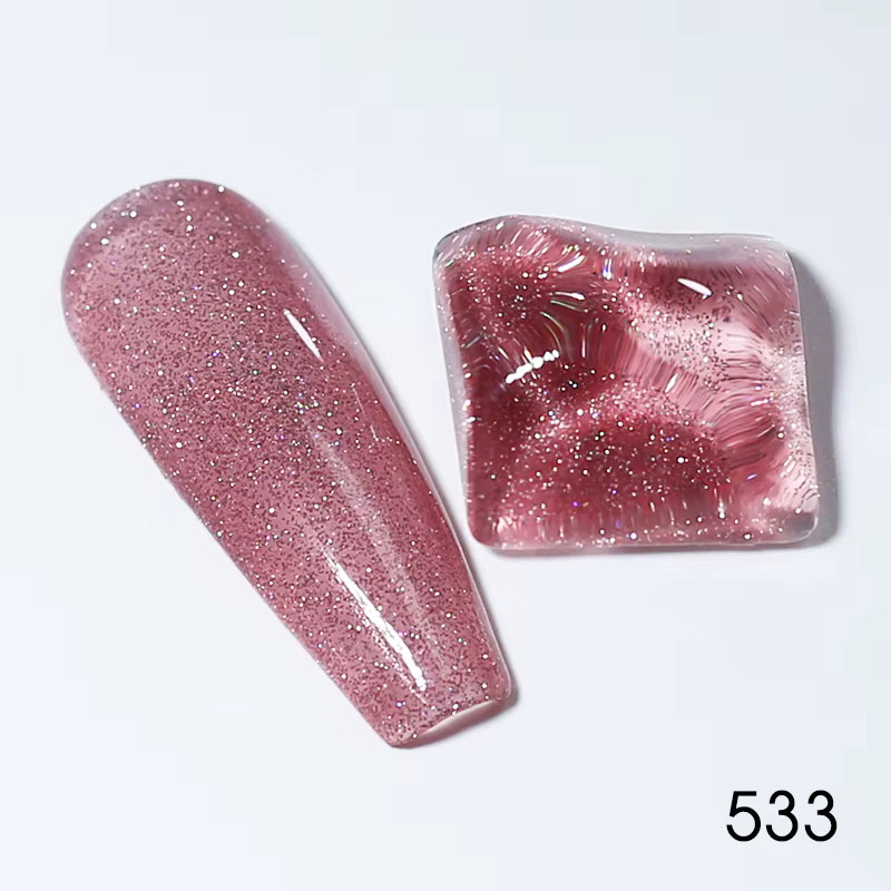 NAILCO Gel Nagellack, Glitter, 15 ml, Schimmernd - Bild 2