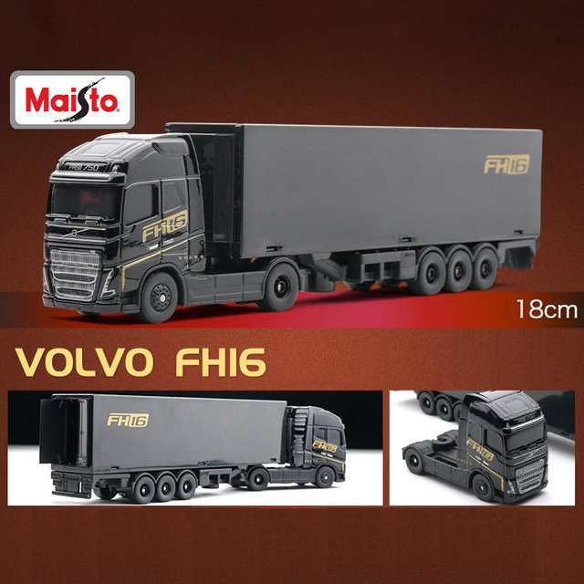 Maisto VOLVO FH16 770S Anhänger LKW Legierung Automodell Miniaturmodell - Bild 1