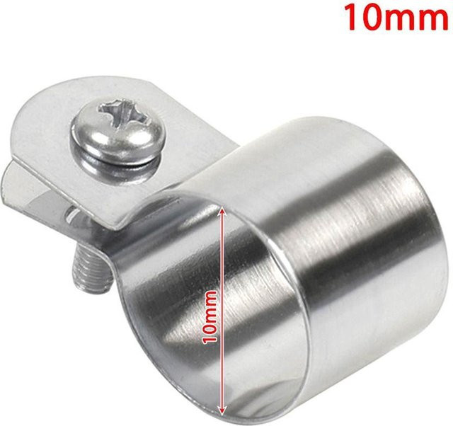 Fengcheng Erdung Clip Befestigungshardware aus Edelstahl in Silber, 10 mm - Bild 1