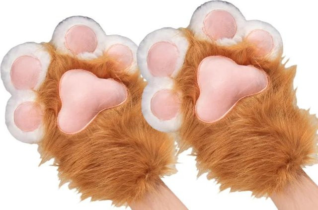 Cosplay Zubehör Tier Kostüm, Pfoten Handschuhe Schuhe Flügel, ab 14 Jahren - Bild 1