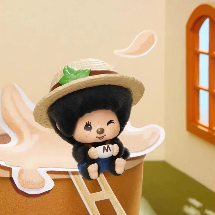 Monchhichi Kaffee-Farm-Serie, Schlüsselanhänger Blindbox, Bunt / Mehrfarbig - Bild 2