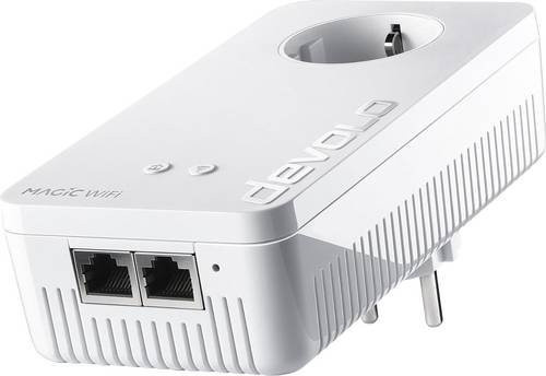 Devolo Magic 2 WiFi 6 next Erweiterungsadapter in Weiß mit LAN und WLAN bis zu 2400 MBit/s - Bild 1