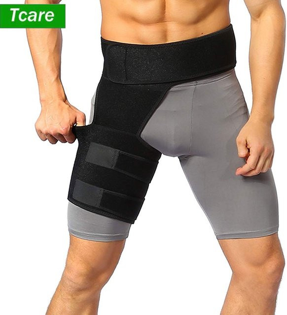 Professionelle Kompressionsmanschette für die Oberschenkel, Unisex - Bild 1