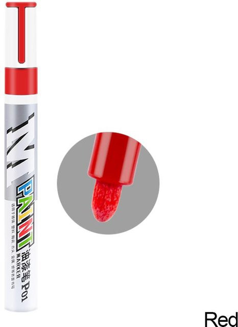 TianJinGeErLiShangMaoYouXianGongSi Lackmarker für Auto und Reifen in Rot - Bild 1