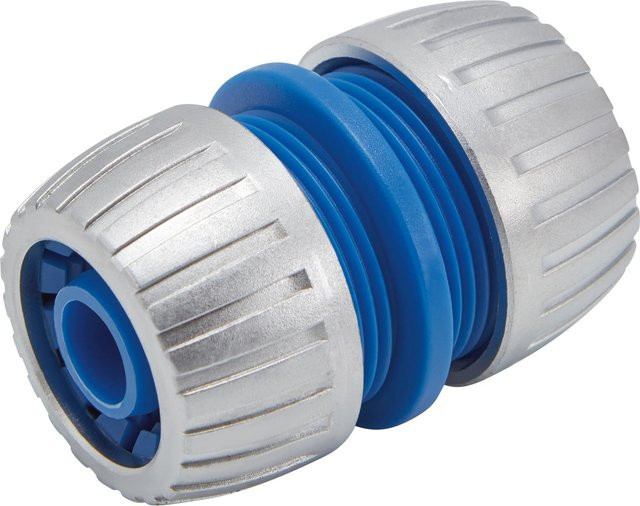 LUX-TOOLS Reparator Repair Connector 13 mm (1/2 Zoll) bis 15 mm (5/8 Zoll) in Silber - Bild 1