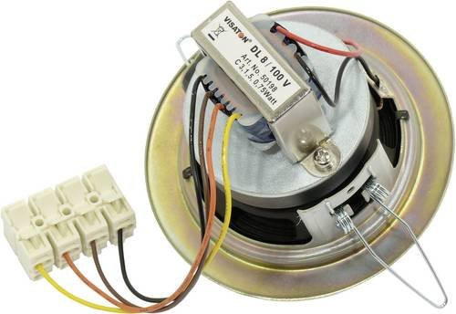 Visaton DL 8 Deckenlautsprecher 3W 100V Weiß - Bild 1