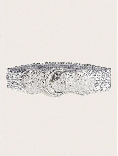 Gürtel Damen, Kette, silver, MTMA - Bild 1