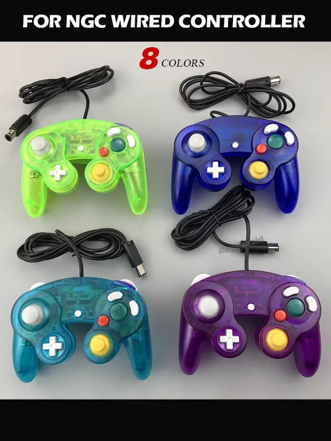 Mbchips MC Kabelgebundener Gamepad Controller für GameCube NGC Konsole in 8 Farben - Bild 4