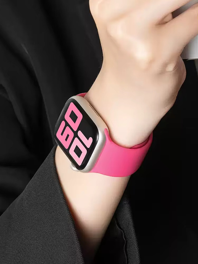 Sportarmband Silikon, Unisex, für Apple Watch - Bild 3