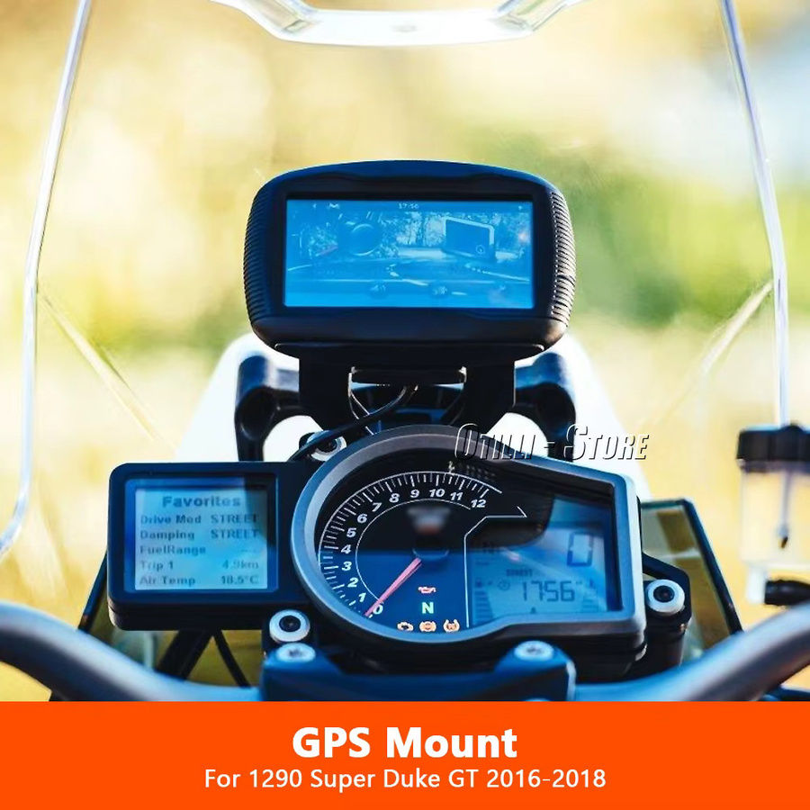 Otilli GPS Navigation Halterung für KTM 1290 Super Duke GT, Farbe: Schwarz - Bild 3