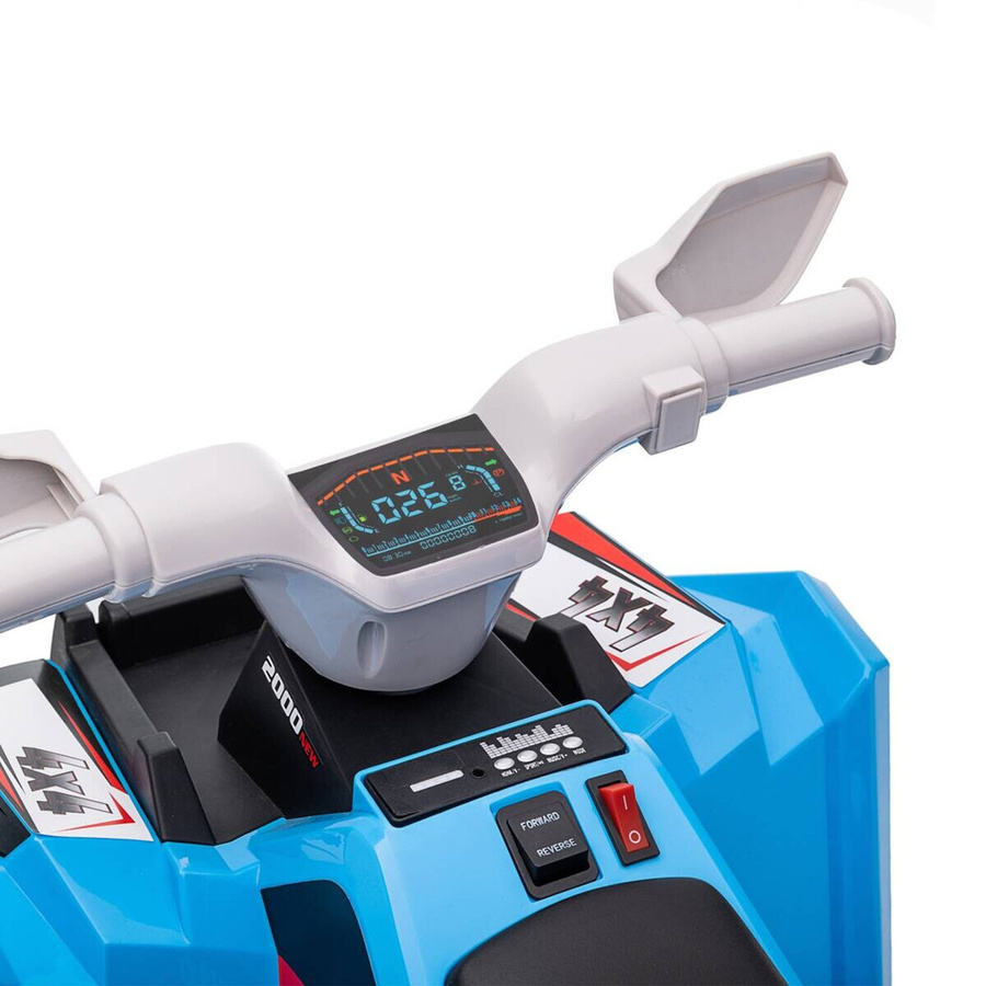 HOMCOM Elektroauto für Kinder, blau, ab 1,5 Jahre - Bild 3