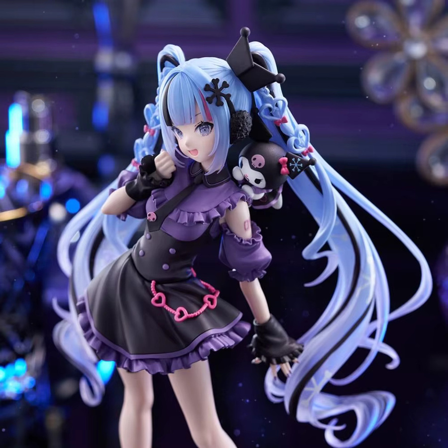 FuRyu Vocaloid Hatsune Miku Trio-Try-iT Figur Snow Miku Kuromi, 19cm, ab 15 Jahren - Bild 4