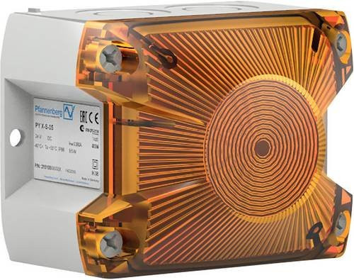 Pfannenberg Blitzleuchte PY X-S-05 24 DC in Orange aus Kunststoff für die Wandmontage - Bild 1