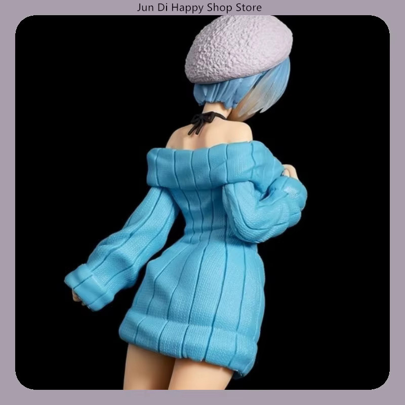 Bandai Re:Zero Rem Figur, 23 cm, blau, Kunststoff - Bild 3