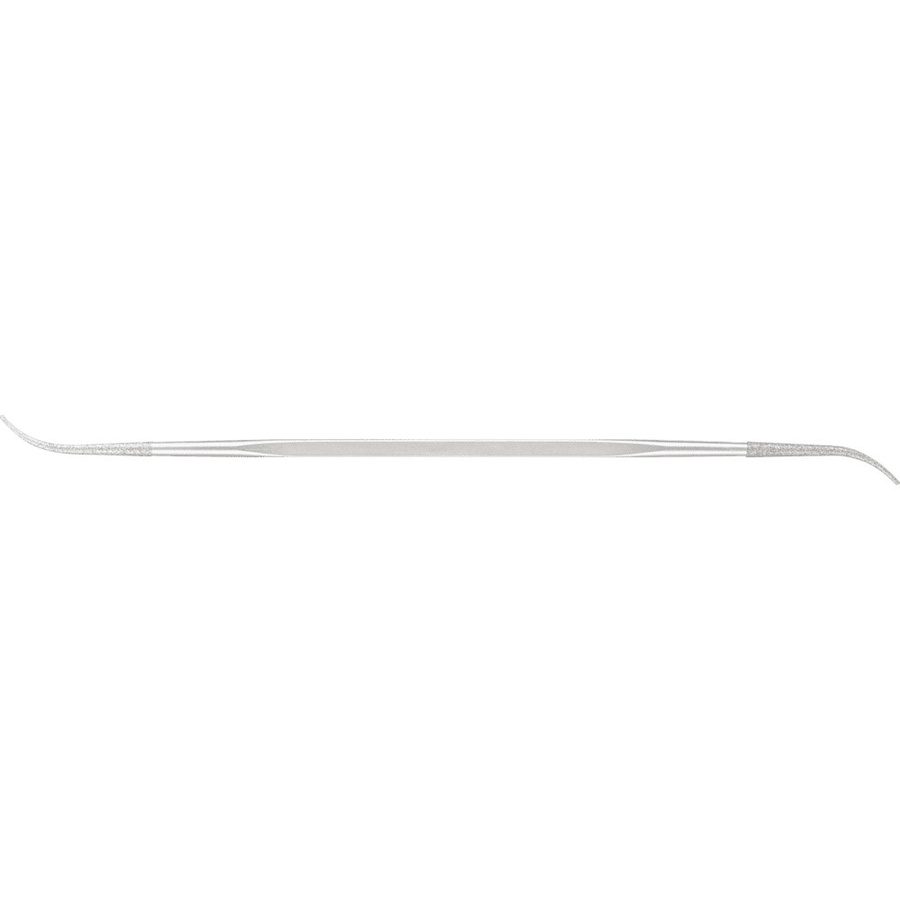 PFERD Diamant-Riffelfeile rund D126 mittel für harte Werkstoffe, Länge: 150 mm - Bild 2