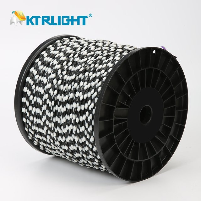 KTRLIGHT RGBIC WS2811 Pixel-Lichterkette IP68 adressierbare LED-Feenlichter mit schwarzem Kabel für Außenbereich und Raumdekoration - Bild 1