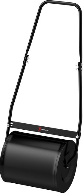 Outsunny Rasenwalze aus Stahl mit Griff in Schwarz, B/T/H: 32 x 47 x 105 cm - Bild 1