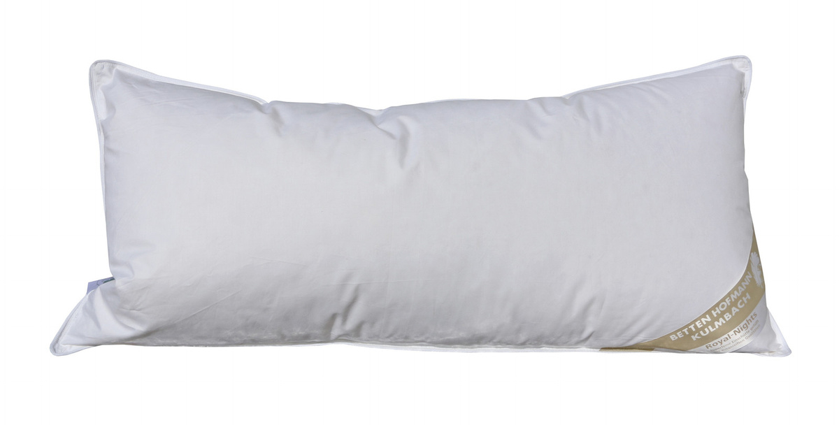 Frankenstolz Daunenkissen Kopfkissen aus 100% Daunen, Farbe: Weiß, B/T/H: 40 x 80 x 0 cm - Bild 1