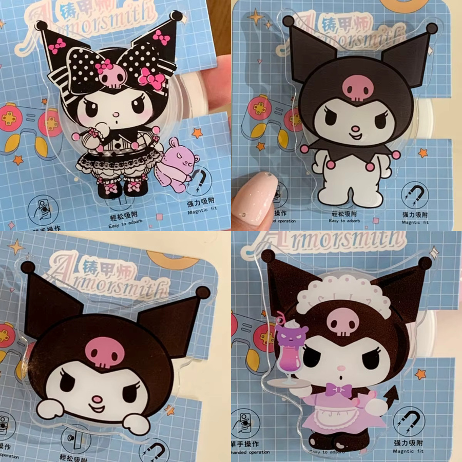 Sanrio Faltbarer magnetischer Handyhalter im süßen INS-Style mit Hello Kitty, Kuromi und Melody - Bild 1