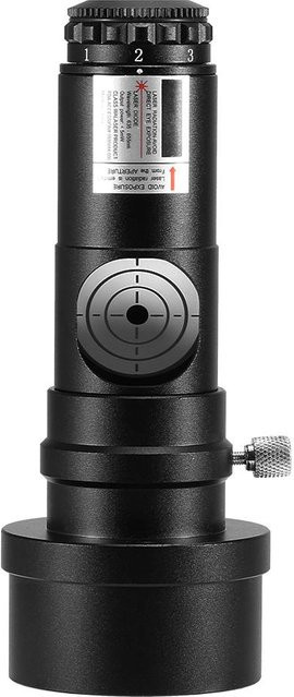 Igeteck Laserkollimator SCA für Newtonsche Reflektorteleskope mit 1,25-Zoll-Teleskopkollimator und 2-Zoll-Adapter in Grau - Bild 1