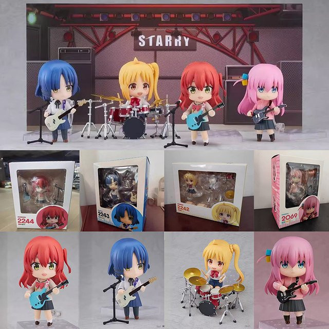 Bandai Bocchi The Rock, Anime-Figuren, Spielzeugpuppe - Bild 1