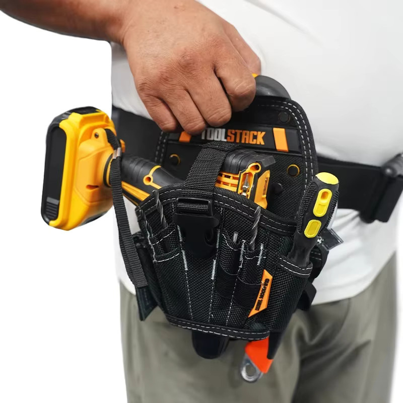 TOOLSTACK TSK-20L Bohrer Holster Spezialisten Tasche aus Oxford-Gewebe für Reparatur und Installation - Bild 3