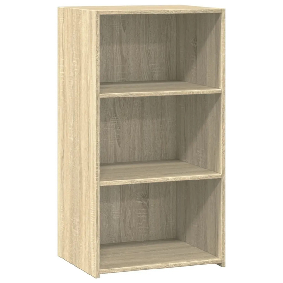 vidaXL Sideboard Sonoma-Eiche modern aus Holzwerkstoff B/T/H: 50 x 41 x 93 cm - Bild 1