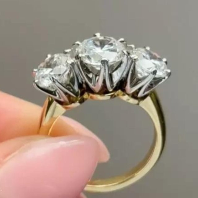 YoYo Verlobungsring, Gold, Zirkonia, Damen - Bild 1