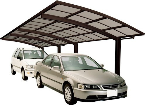 Ximax Doppelcarport Portoforte-80 in Braun mit B: 270,4 cm und T: 982,6 cm - Bild 3
