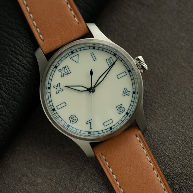 Hruodland Armbanduhr, Automatik, Edelstahl, Saphirglas, 40 mm, Herren - Bild 1