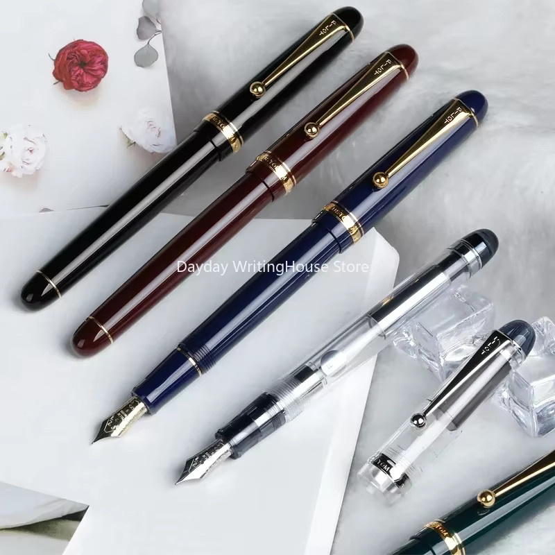 Pilot Custom 74 Füllfederhalter Transparent mit 14k Gold Feder in Schwarz FKK-1000R - Bild 2