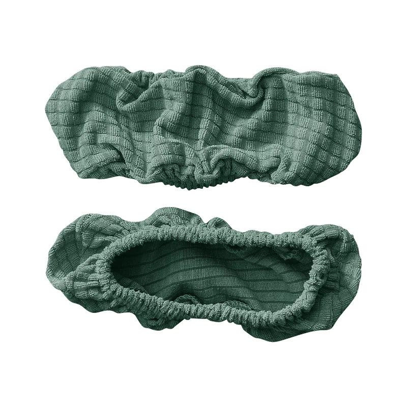 2er-Set dehnbarer Bürostuhl-Armlehnenbezug aus wasserabweisendem Jacquard-Spandex, Breite: 42 cm, Tiefe: 13 cm - Bild 2