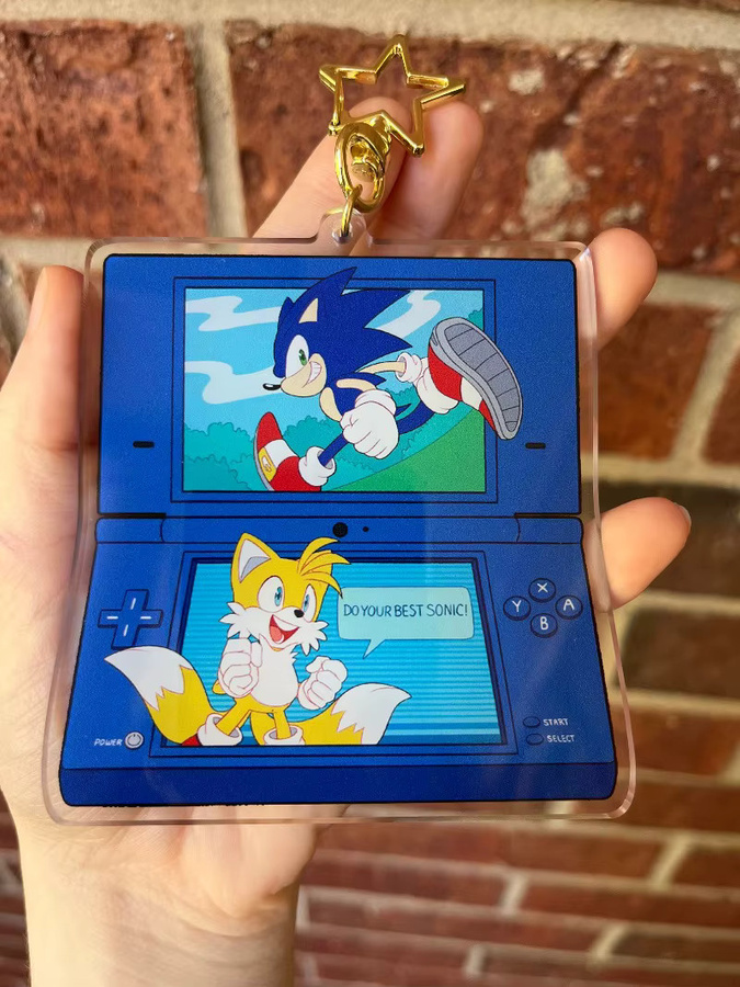 Bandai Sonic Blaze, Acryl-Anhänger, Bunt / Mehrfarbig - Bild 2