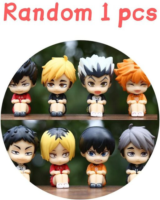 Yiran toy 1 Haikyuu!! Hinata Sugawara Koushi Mini Figur Q-Version - Bild 1