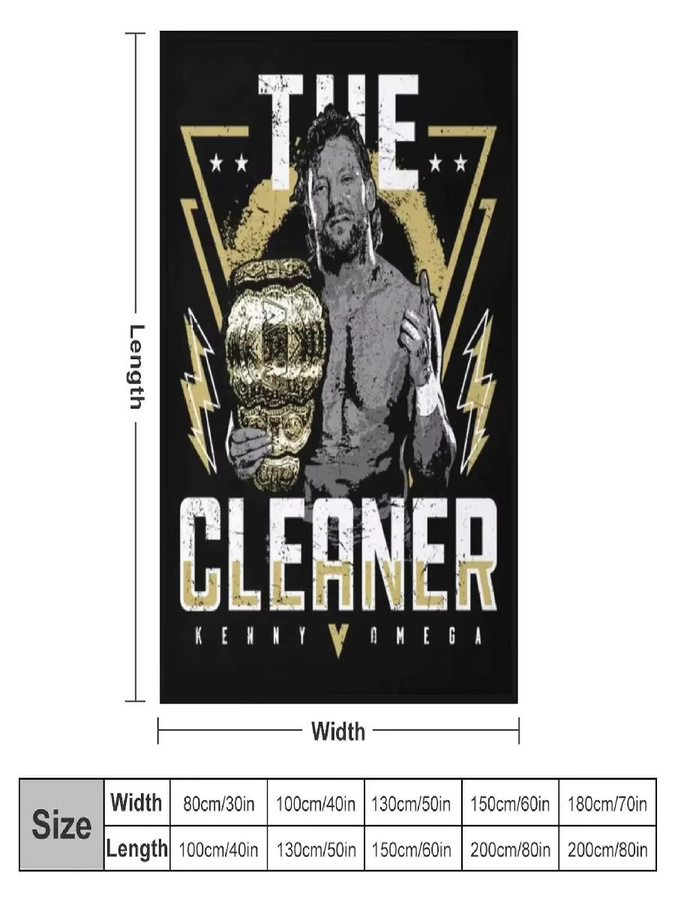 Kenny Omega Champion Steppdecke als weiche Überwurfdecke für Sofas und Betten - Bild 2
