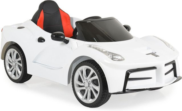 Moni Liberty Elektroauto mit Fernbedienung, EVA-Reifen, weiß - Bild 1
