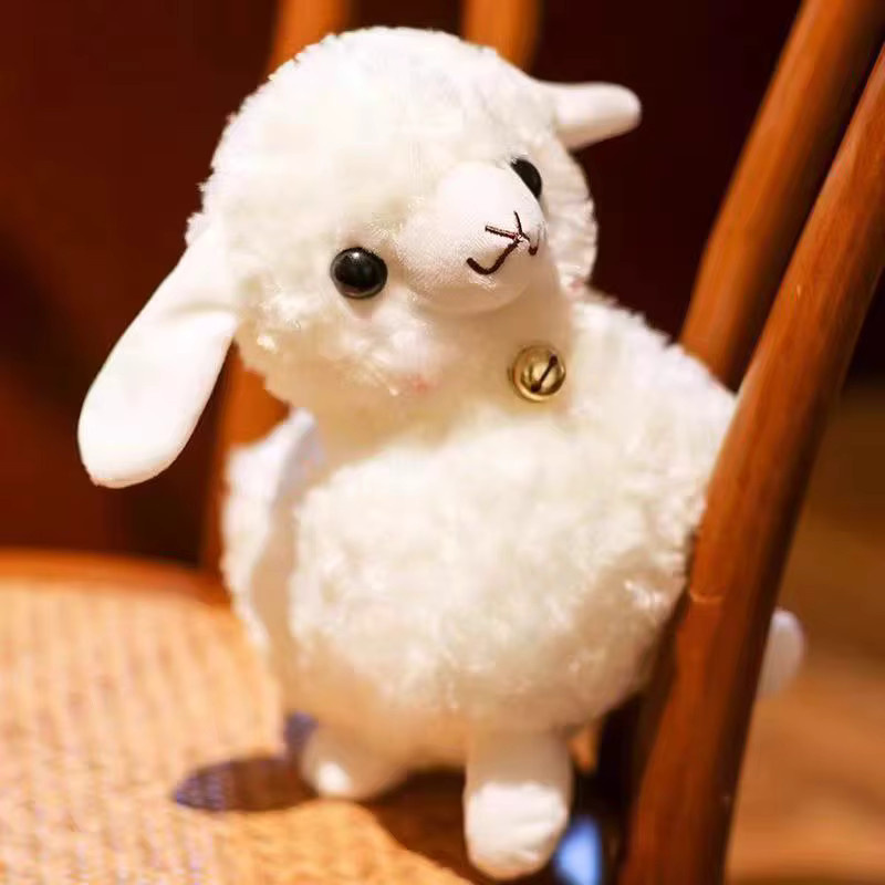 Andralyn Kleine Schafpuppe, Plüschtier, Weiß - Bild 3