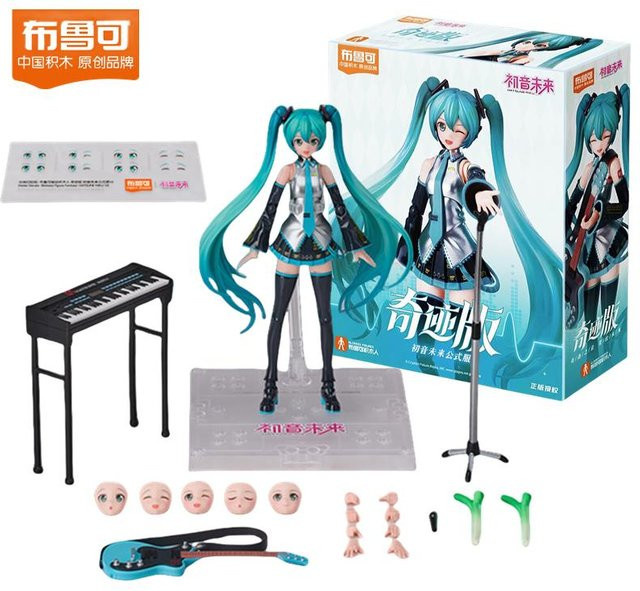 Blokees Hatsune Miku, Actionfigur, Anime, blau, ab 14 Jahren - Bild 1
