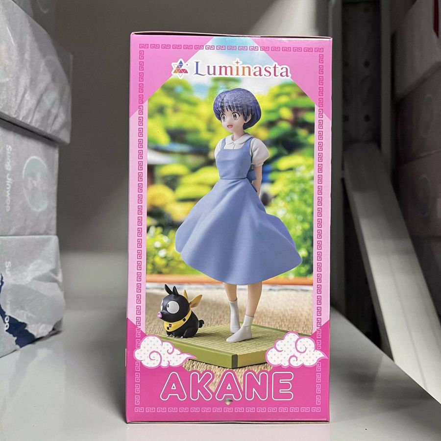 SEGA Ranma 1/2 Luminasta Shampoo Tendou Akane Saotome Ranma Kawaii Anime Figure aus PVC, Höhe: 19 cm - Bild 2
