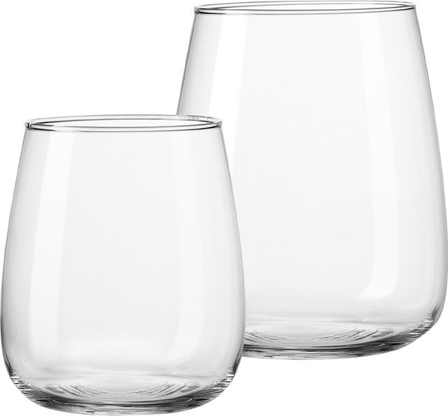 Ritzenhoff & Breker Vasen-Set Rimini 2-teilig aus Glas in Transparent - Bild 1