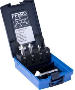 PFERD HSS-Kegelsenker-Set 5-teilig DIN 335 C 90 Grad - Bild 1