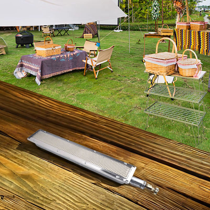 Infrarot Gasgrill Keramik-Seitenbrenner für dein BBQ Zubehör, Breite: 41 cm, Tiefe: 8 cm - Bild 3