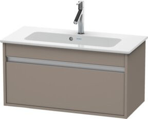 Duravit Waschtischunterschrank Ketho Compact in Beige, wandhängend, B: 80 cm, T: 38,5 cm, H: 41 cm - Bild 1