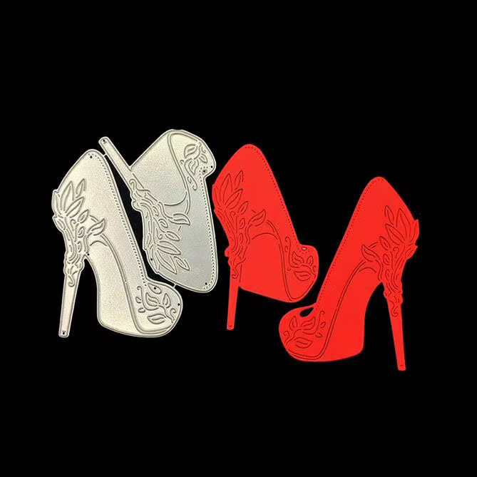 Metall Schneidwerkzeug High Heels Schablone für DIY Scrapbooking und dekorative Prägung - Bild 4
