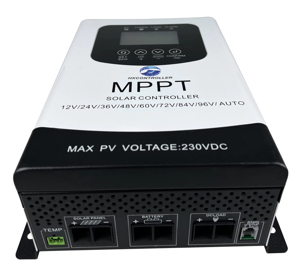 HXCONTROLLER MPPT Solarladeregler 80-0-60 Ampere für 12V 24V 48V 96V Lithium-Blei-Säure-Off-Grid-Solarsysteme in Weiß - Bild 3