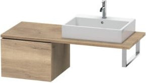 Duravit L-Cube Unterschrank mit 1 Auszug in Weiß, B: 52 cm, H: 40 cm, T: 54,7 cm - Bild 1