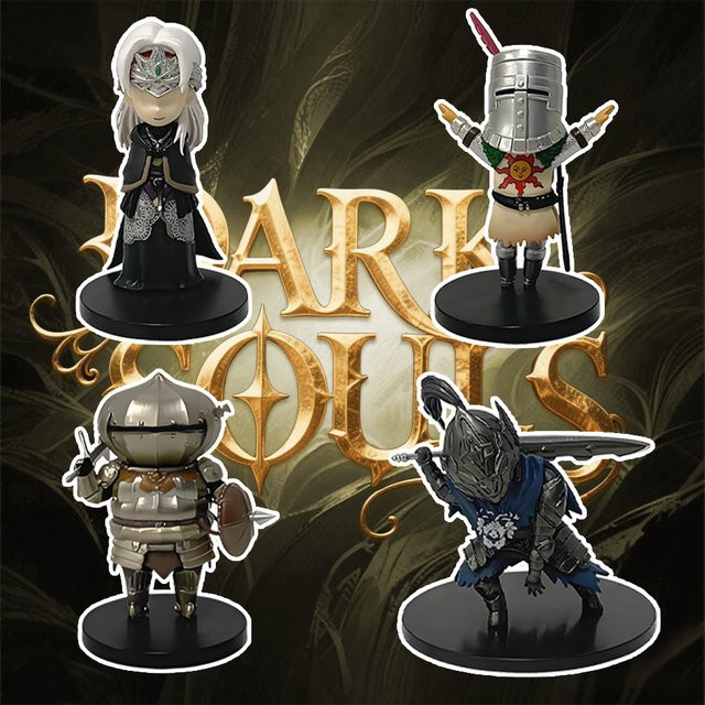 Bandai Dark Souls Artorias The Abysswalker Onion Knights Solaire of Astora Fire Keeper, PVC-Figur, Kunststoff, Bunt / Mehrfarbig - Bild 1