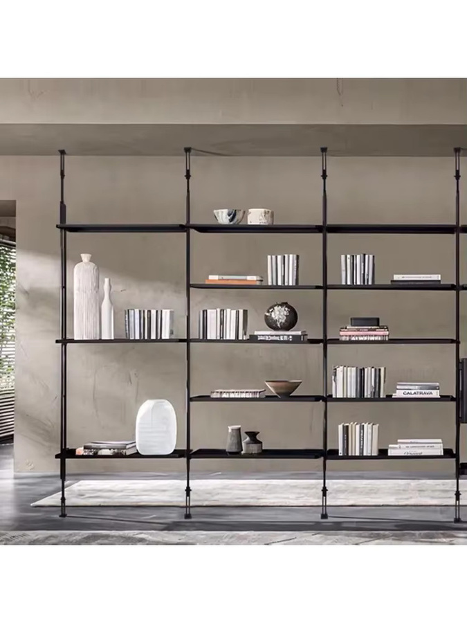 OAKCIA Schwebendes Wandbücherregal in Braun mit minimalistischem Design für dein Wohnzimmer - Bild 5
